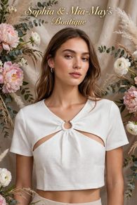 Frolic white Top