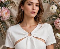 Frolic white Top