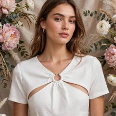 Frolic white Top