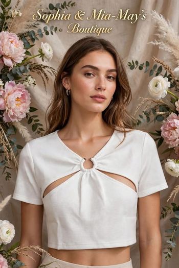 Frolic white Top