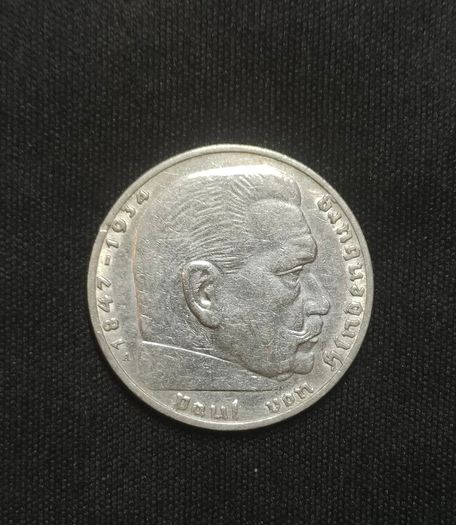 2 Reichsmark 1937 A - Germany (Berlin) WW2