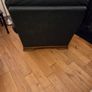 Smart Green Leather Armchair Image 6