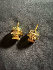 strap lock guitar system gold electric guitar parts accessories