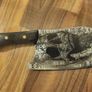 Unique Cleaver knife Engraved By Di'Casteel Image 4
