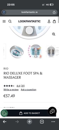 Foot Spa & Massager