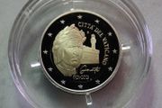 Vatican 2 Euro Base Metals Proof Coin 2021 - Seventh Centenary of the Death of Dante Alighieri - 2 Euro Commemorative Coin