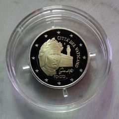 Vatican 2 Euro Base Metals Proof Coin 2021 - Seventh Centenary of the Death of Dante Alighieri - 2 Euro Commemorative Coin