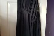 vera wang black dress
