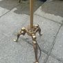 Antique brass floor lamp Image 2