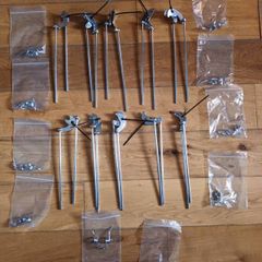 10x New Centre-pull Brake Rods Sets + 10x Centre-pull Spring Sets