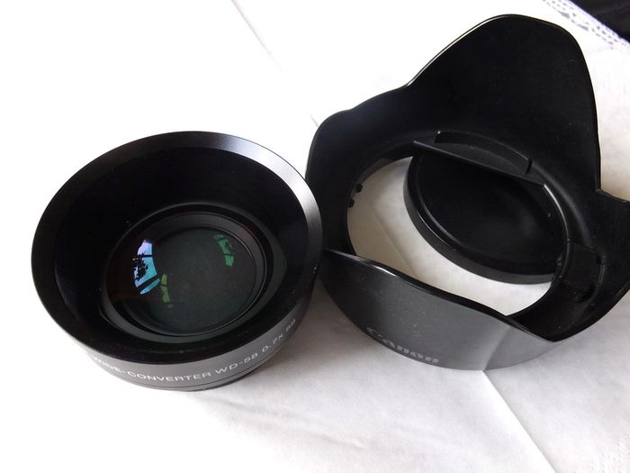 Canon WD-58 wide angle converter