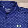 Under Armour The Playoff Polka Dot Golf Polo Shirt Mens XL Image 3