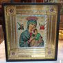 Unfinished Our Lady of Perpetual Succour, framed, D18 Image 9