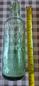 vintage glass bottle