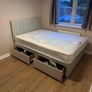 divan bed set with 2 sliding drawers Image 8