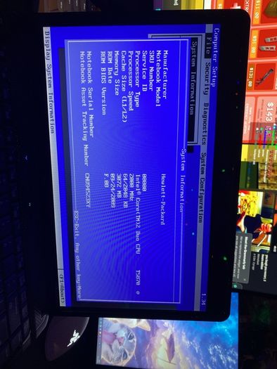 laptop compac 510
