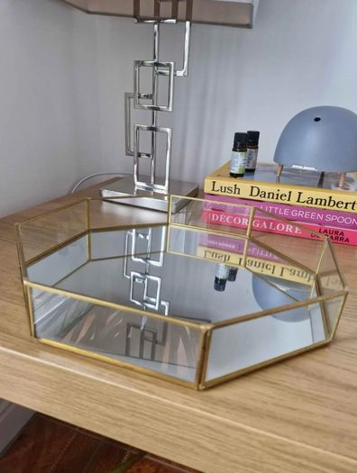 Gold Hexagonal Tray