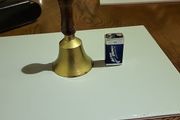 Vintage brass bell small
