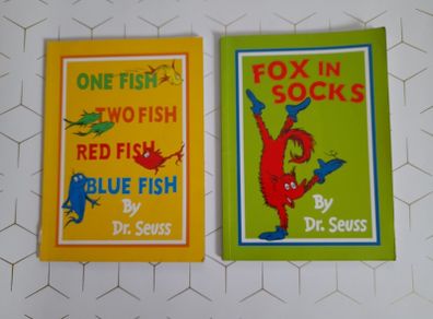 Dr Seuss book (a4 size) one fish two fish