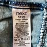 Next girls denim dress Image 6