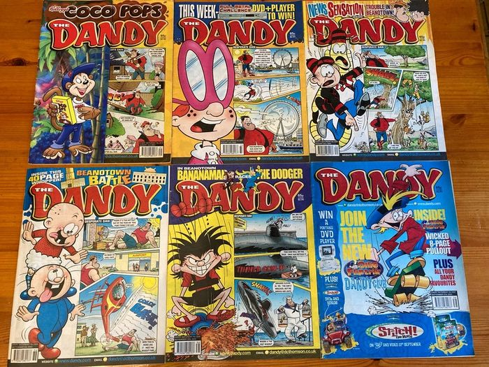 Comics: 'The Dandy' 2003-2005 (44 numbers)