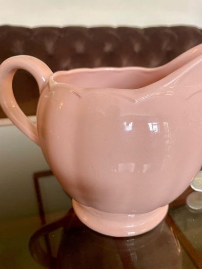 Vintage Grindley Peach Petal or Ceramic or Jug Soft Pink Glaze 1940s to the 1950s