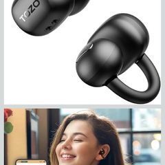 TOZO OpenEarRing Open-Ear Headphones,