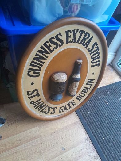 vintage Guinness sign