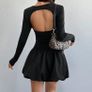 Womens Openback Dress Image 2
