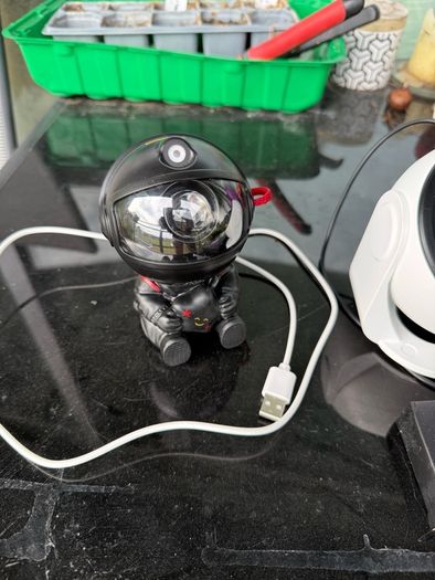 Star, galaxy projector and astronaut projector