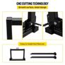 3 Point Hitch Pallet Fork 907.2 kg, Fork Attachment for Category 1 Tractor, 64.8x55.9x104.1 cm, Image 3