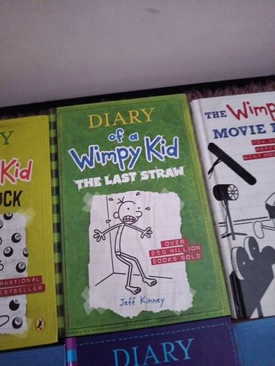diary of a wimpy kid books