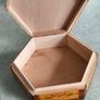 Antique Vintage Wooden Wood Box Holder Case Chest Image 4