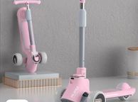 main image for ad LED Wheel Kids Foot Scooter Kick Pedal Mobility E Scooter With Music Function