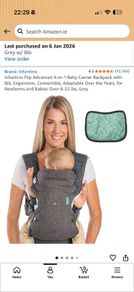 Infantino Flip Advanced 4-in-1 Baby Carrier (Purchased from Amazon)