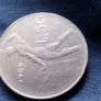 50 Lira Italian Coin. 1964. Image 2