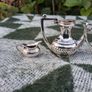 WW11 Irish Sterling Silver Minature Tea Service (1941) Image 3