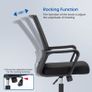 Adjustable Office Chair Ergonomic Mesh Swivel Chair Desk Chair Computer Chair Lumbar Support Height Adjustable for home Work and Student Study MULTIPLE COLOURS AVAILABLE (FREE POSTAGE) Image 7