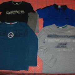 Boys 12Y Bundle 6 Long Sleeves Tops, Adidas Nike