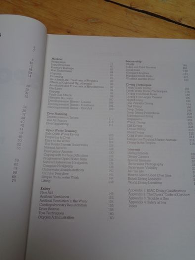Sport Diving Manual Book for Sale