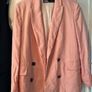 Zara blazer & Wool oversized long waistcoat Image 5