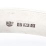 Vintage Sterling Silver Bangle, Signed Birmingham 1963 Image 5