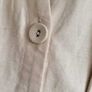 DUNNES linen mix long line button front dress Sz 12 UK - Bnwot Image 9