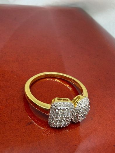 Diamond Cluster Ring
