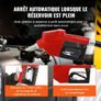 12V DC 37.9 LPM 798.6 cm Lift, Portable Electric Diesel Transfer Extractor Pump Kit with Automatic Shut-off Nozzle, Delivery & Suction Hose for Diesel, Kerosene, Transformer Oil Image 4