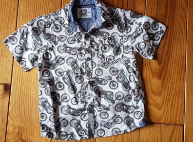 Age 4 NEXT Motorbike Motif Shirt