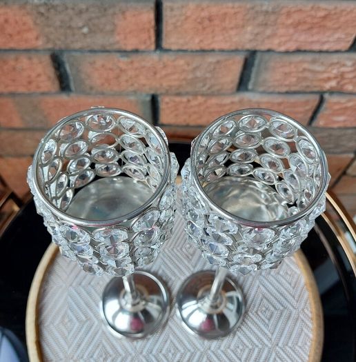 Tall Votive/Tea Light Holders x 2