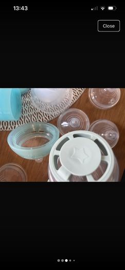 feeding bottles, storage containers and Aptamil