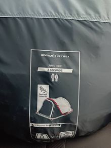 Decathlon 2 man pop up tent