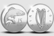 Irish  Silver Proof Coin 2011 Salmon